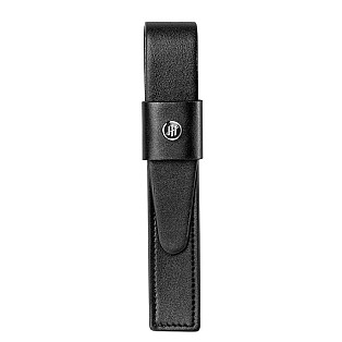 Montegrappa Signet Series Black Leather Pen Pouch (Single)