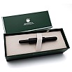 Monteverde Axis Matte Black Plumo Estilográfica