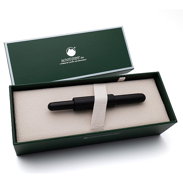 Monteverde Axis Matte Black Caneta de Tinta Permanente