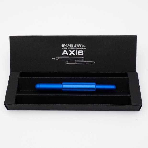 Monteverde Axis Matte Blue Stylo Plume