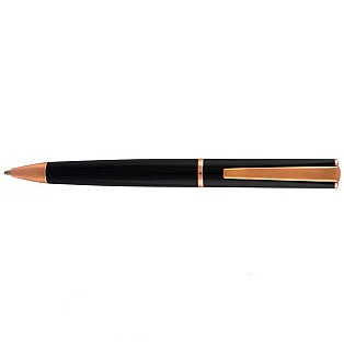 Monteverde Impressa Black Rose Gold Ballpoint