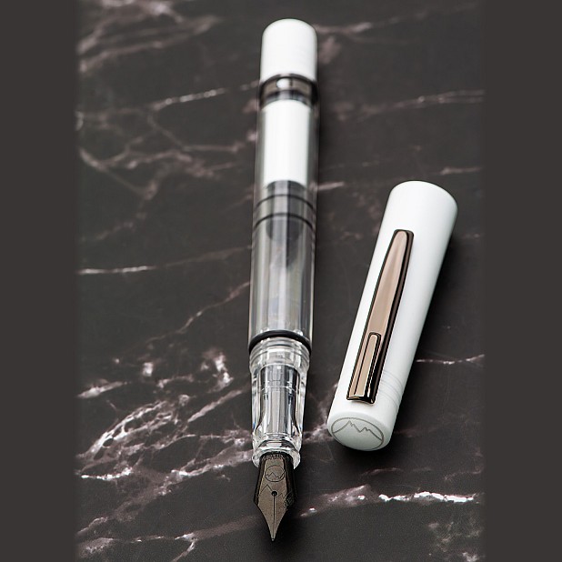Monteverde MP1 White Lotus Limited Edition Caneta de Tinta Permanente