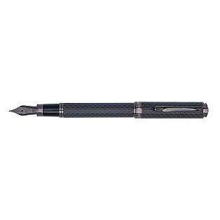 Monteverde Innova Matte Carbon Fiber Gunmetal Fountain Pen