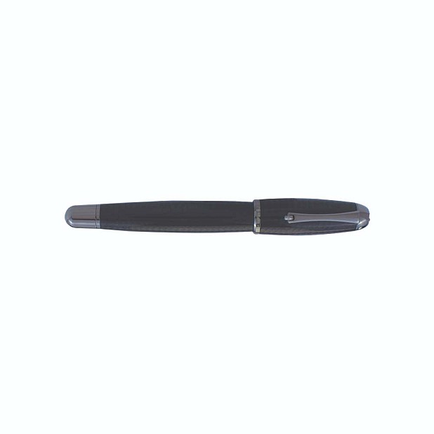 Monteverde Super Mega Carbon Fiber & Gunmetal Caneta de Tinta Permanente