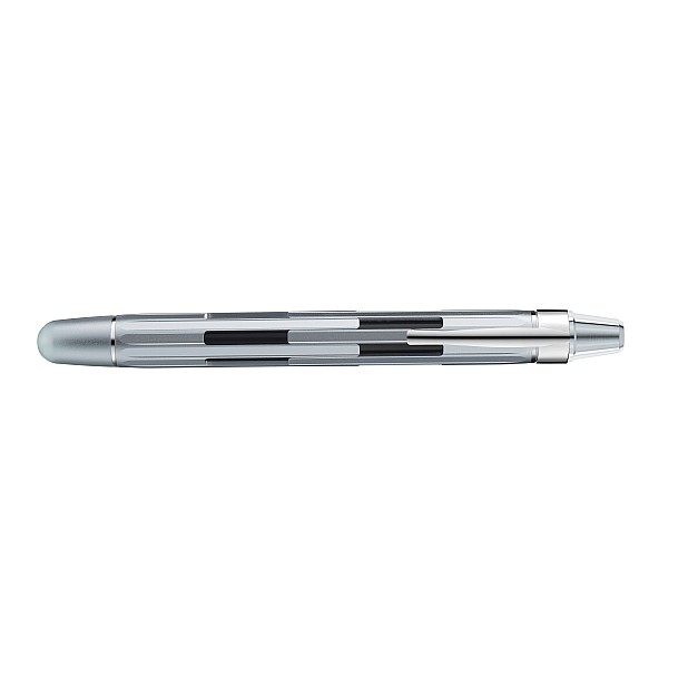 Nahvalur Eclipse Pure Silver Retractable Vulpen