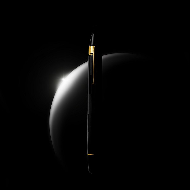 Nahvalur Eclipse Black Gold Stylo Plume