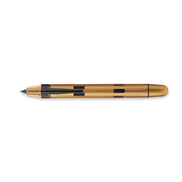 Nahvalur Eclipse Electrum Retractable Fountain Pen