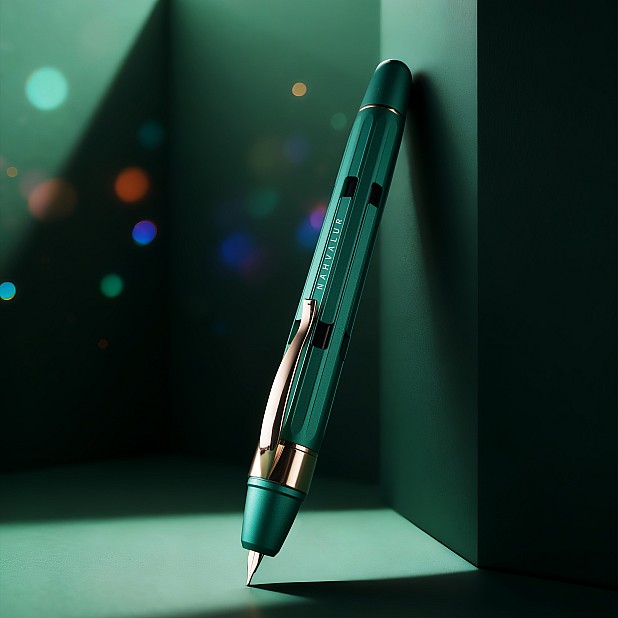 Nahvalur Eclipse Emerald GT Einziehbaren Füllfederhalter