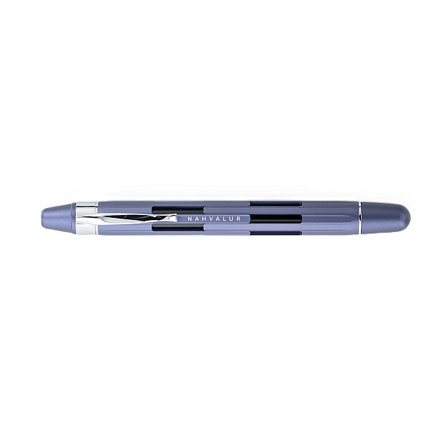 Nahvalur Eclipse Hepatizon Silver Retrátil Caneta de tinta