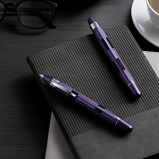 Nahvalur Eclipse Hepatizon Silver Retrátil Caneta de tinta