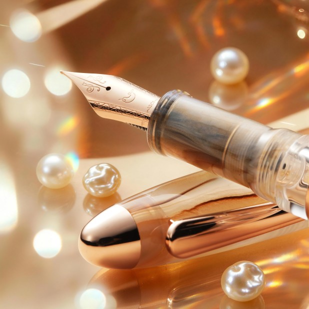 Nahvalur Horizon Pearl RGT Stylo plume