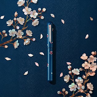 Ikkaku by Nahvalur Urushi Cherry Blossom SE Fountain pen