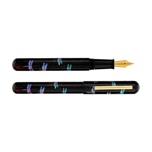 Ikkaku by Nahvalur Urushi Dragonyfly Stylo plume