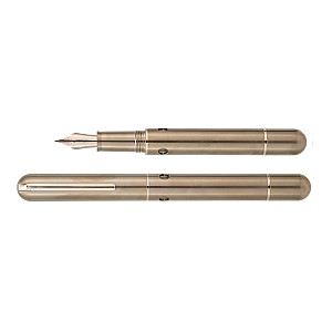 Nahvalur Nautilus Ti Toffee Fountain Pen