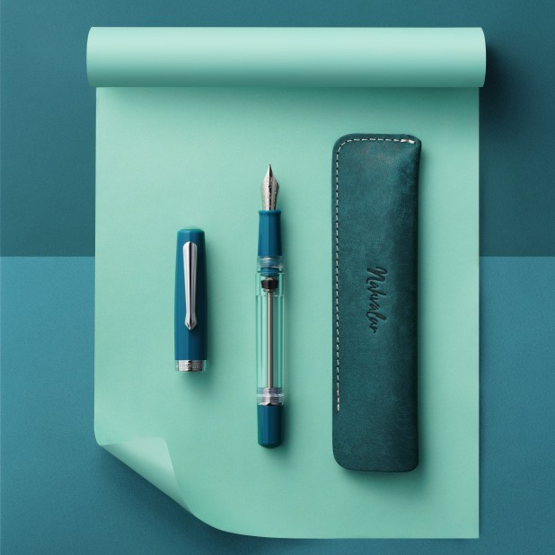Nahvalur Original Plus Aquamarine Teal ST Pióro wieczne