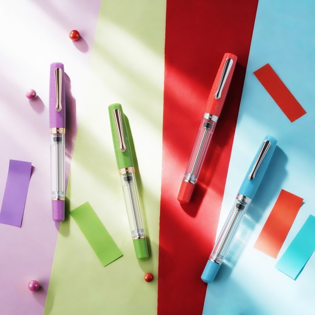 Nahvalur Original Plus Soft Coral ST Fountain Pen