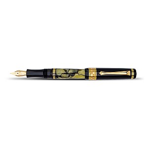 Nettuno 1911 Superba Jade Marbled Celluloid Fountain pen