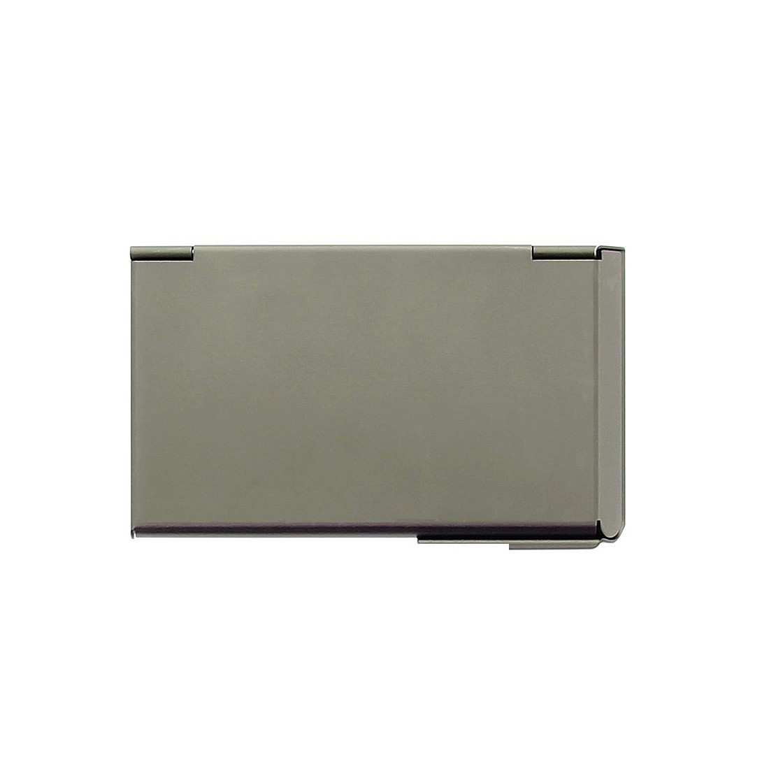 Ögon Designs One Touch Dark Grey Business Card Holder