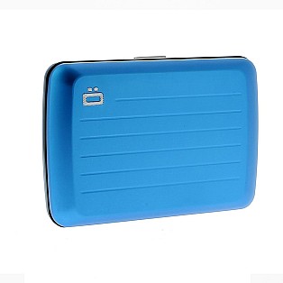 Ögon Designs Stockholm V2 Blue Credit Card Holder