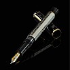 Omas Cobra Silver Guilloché Füllfederhalter