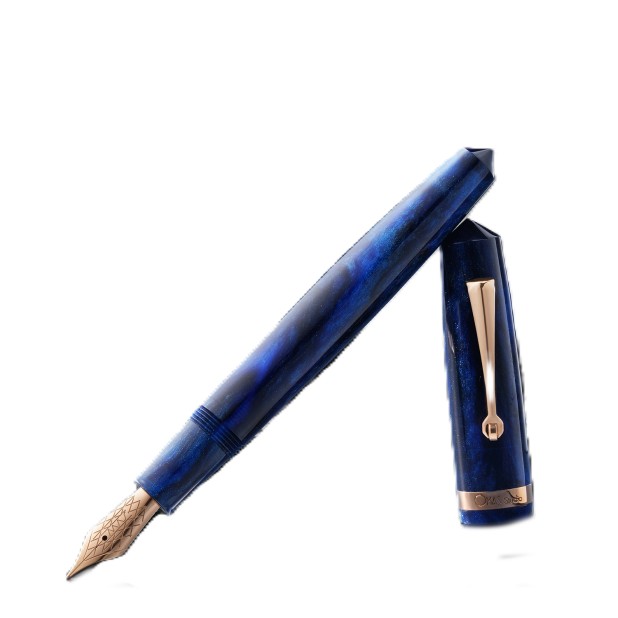 Omas Studio Azzurro Diamante RGT Caneta de tinta permanente