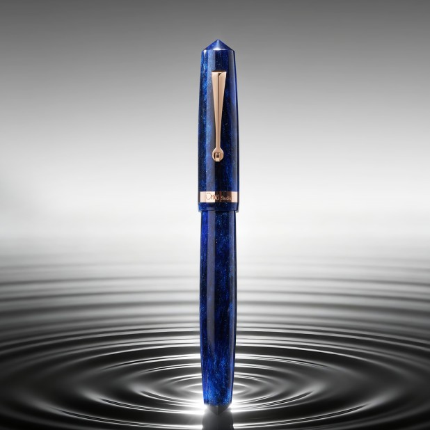Omas Studio Azzurro Diamante RGT Caneta de tinta permanente