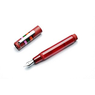 Opus 88 Fantasia Red Fountain pen