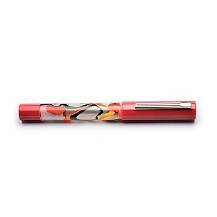 Opus 88 Flow Red Fountain pen