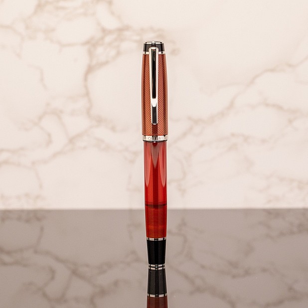 Opus 88 Opera Brown Dot Fountain pen