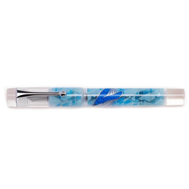 Opus 88 Demonstrator Blue Whale Stylo Plume