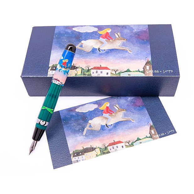 Opus 88 Mini Pocket Flying Rabbit Pluma estilográfica