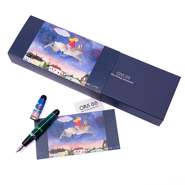 Opus 88 Mini Pocket Flying Rabbit Pluma estilográfica