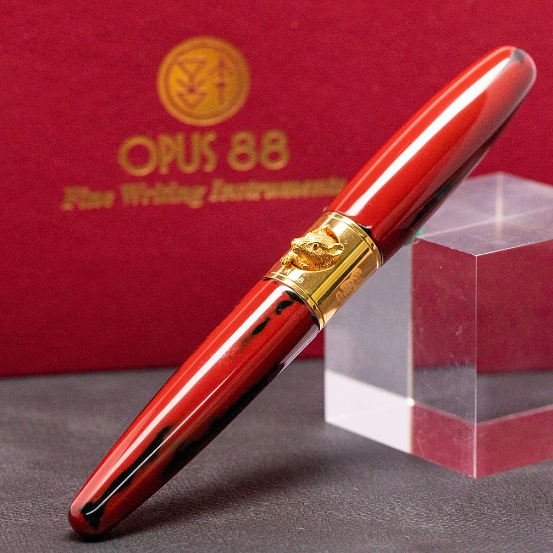 Opus 88 Zodiac Rat Fountain pen