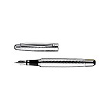 Otto Hutt Design 02 Silver Honeycomb Guilloche Fountain pen Otto Hutt Design 02 Silver Honeycomb Guilloche Fountain pen