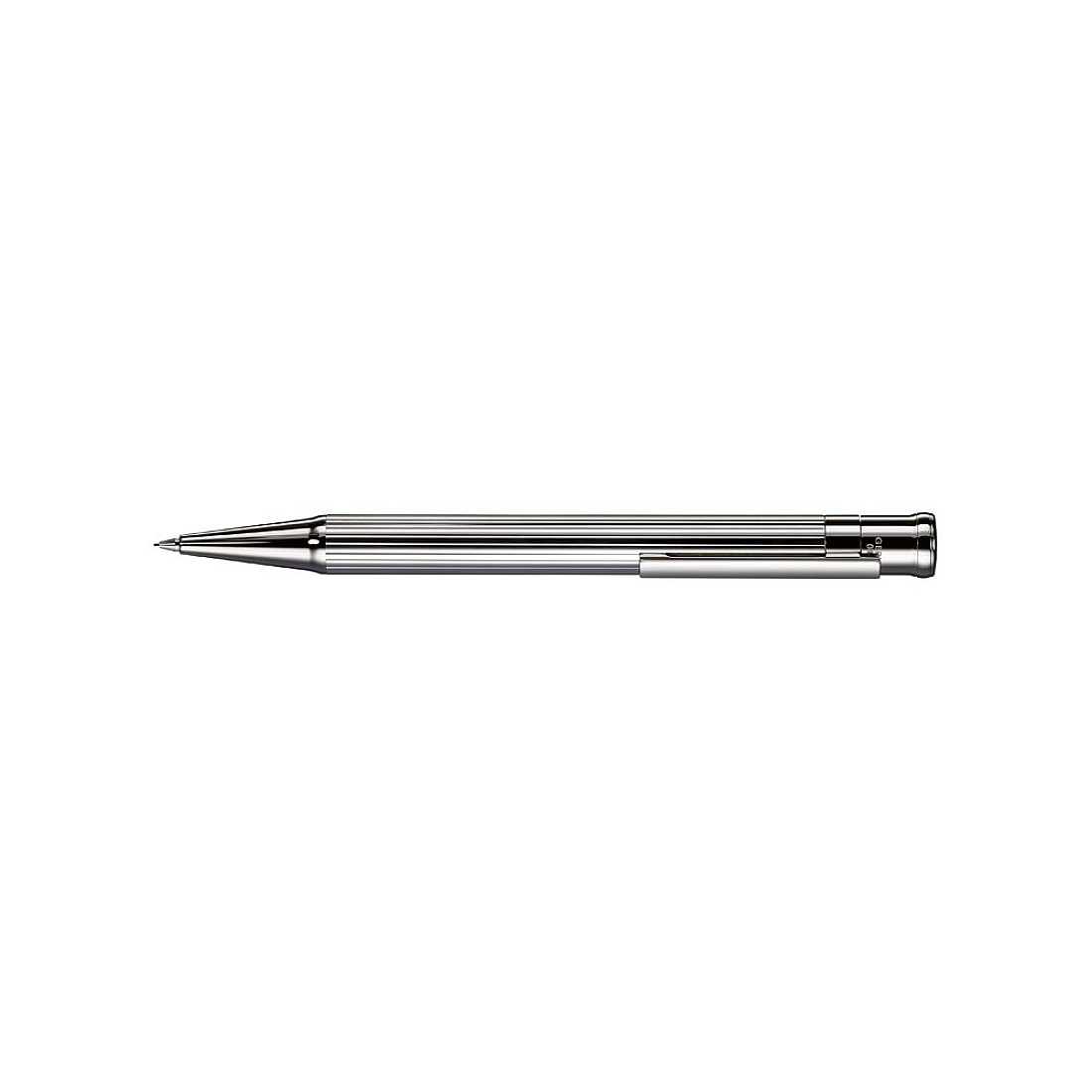 Otto Hutt Design 04 Sterling Silver Striped Guilloche Mechanical Pencil 0.7mm