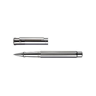 Otto Hutt Design 04 Sterling Silver Striped Guilloche Rollerball