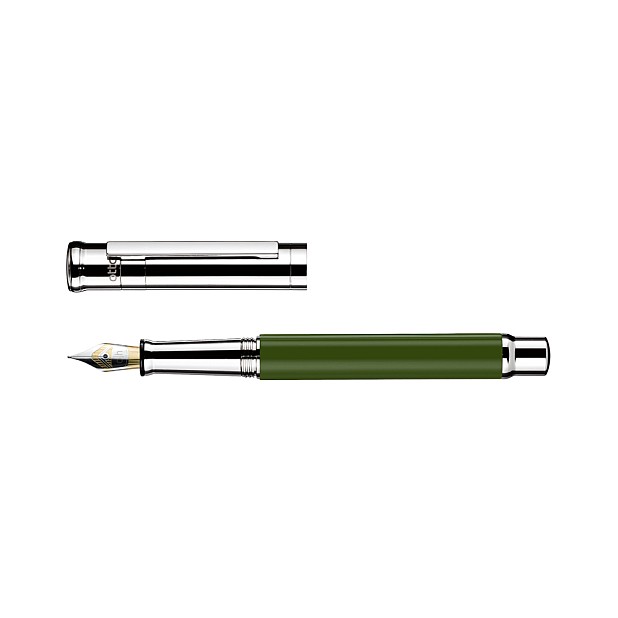 Otto Hutt Design 04 Olive Green Caneta de Tinta Permanente