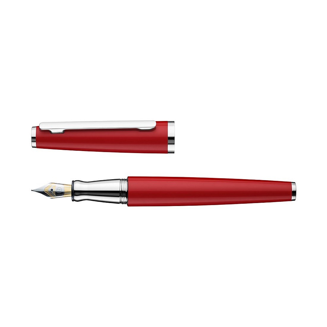 Otto Hutt Design 06 Red Fountain pen