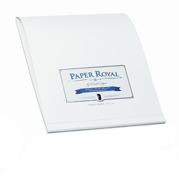 Rössler Papier Paper Royal Wit A4 Blok 100gr. 40 Stuks