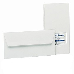 Rössler Papier Paper Royal White C6/5 Envelope per 20 Sheets