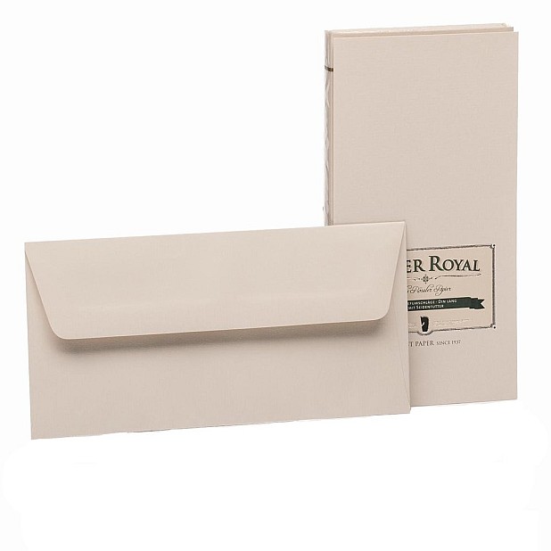 Rössler Papier Paper Royal Chamois C6/5 Envelope per 20 Sheets