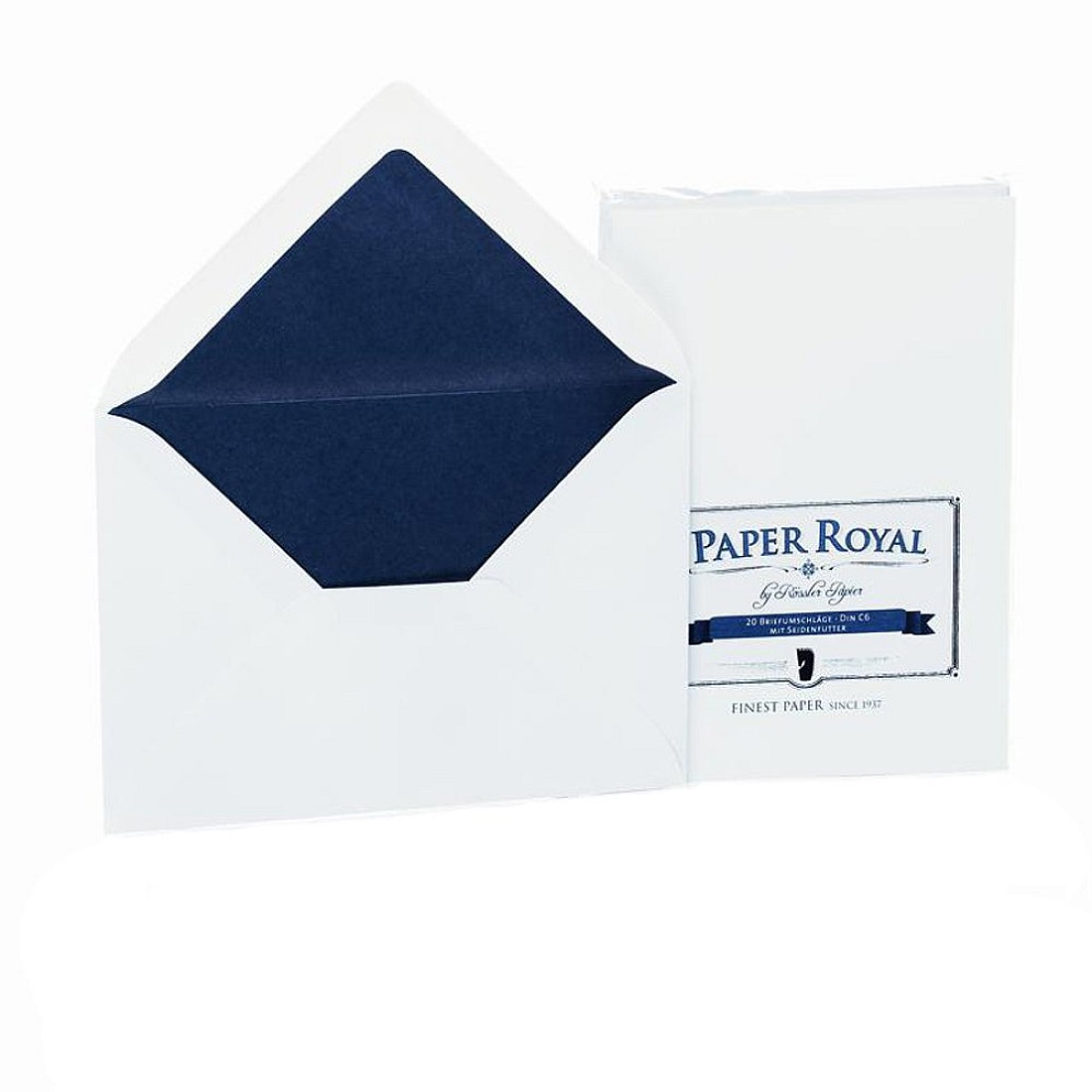 Rössler Papier Paper Royal White C6 Envelope per 20 Sheets