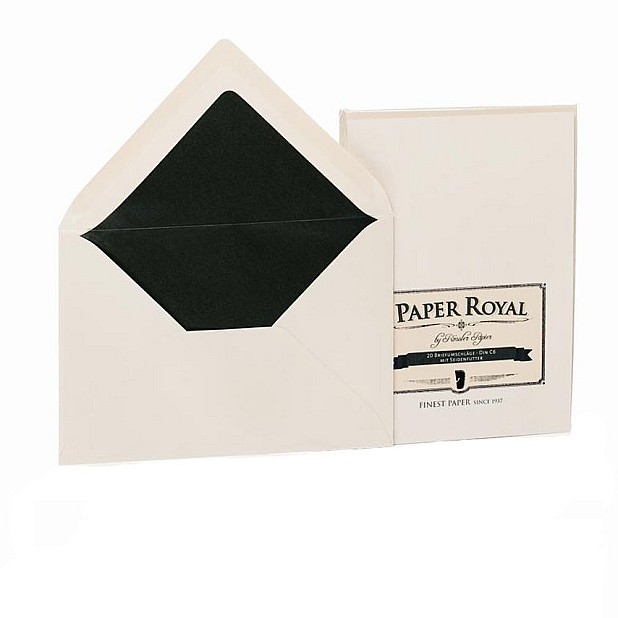 Rössler Papier Paper Royal Chamois C6 Envelope per 20 Sheets
