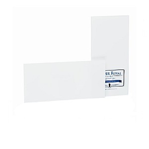 Rössler Papier Paper Royal White A6/5 Card per 20 Sheets