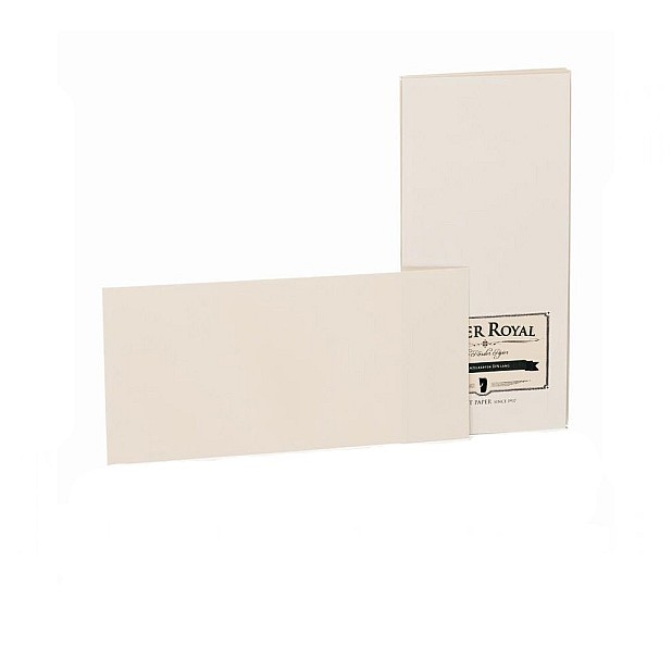 Rössler Papier Paper Royal Chamois A6/5 Kaart per 20 Stuks