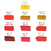 Atramenty Standardowe KWZ - Butelki z atramentem (40 kolorów)