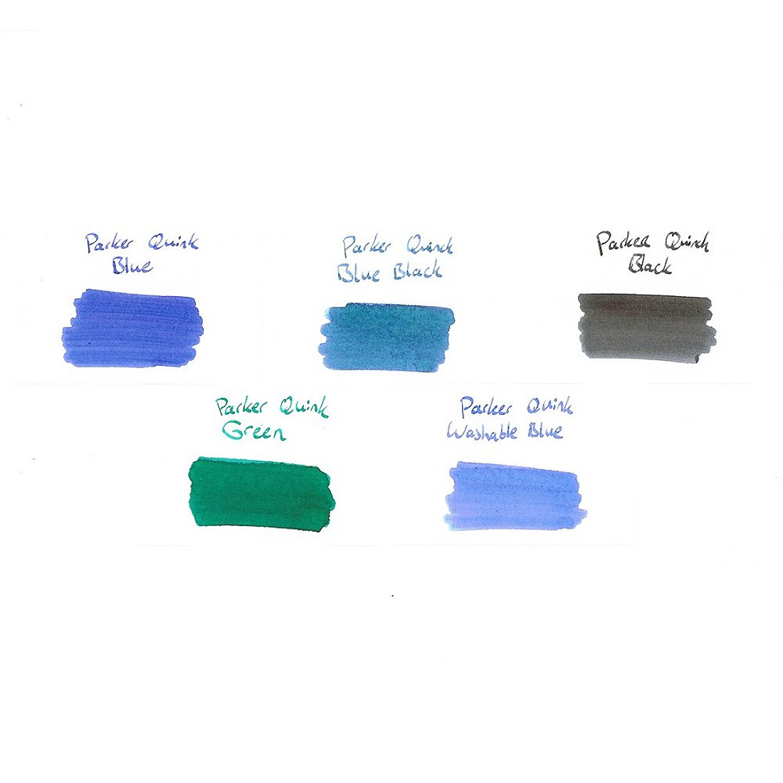 Parker Quink Ink - Ink Cartridges (5 colors)