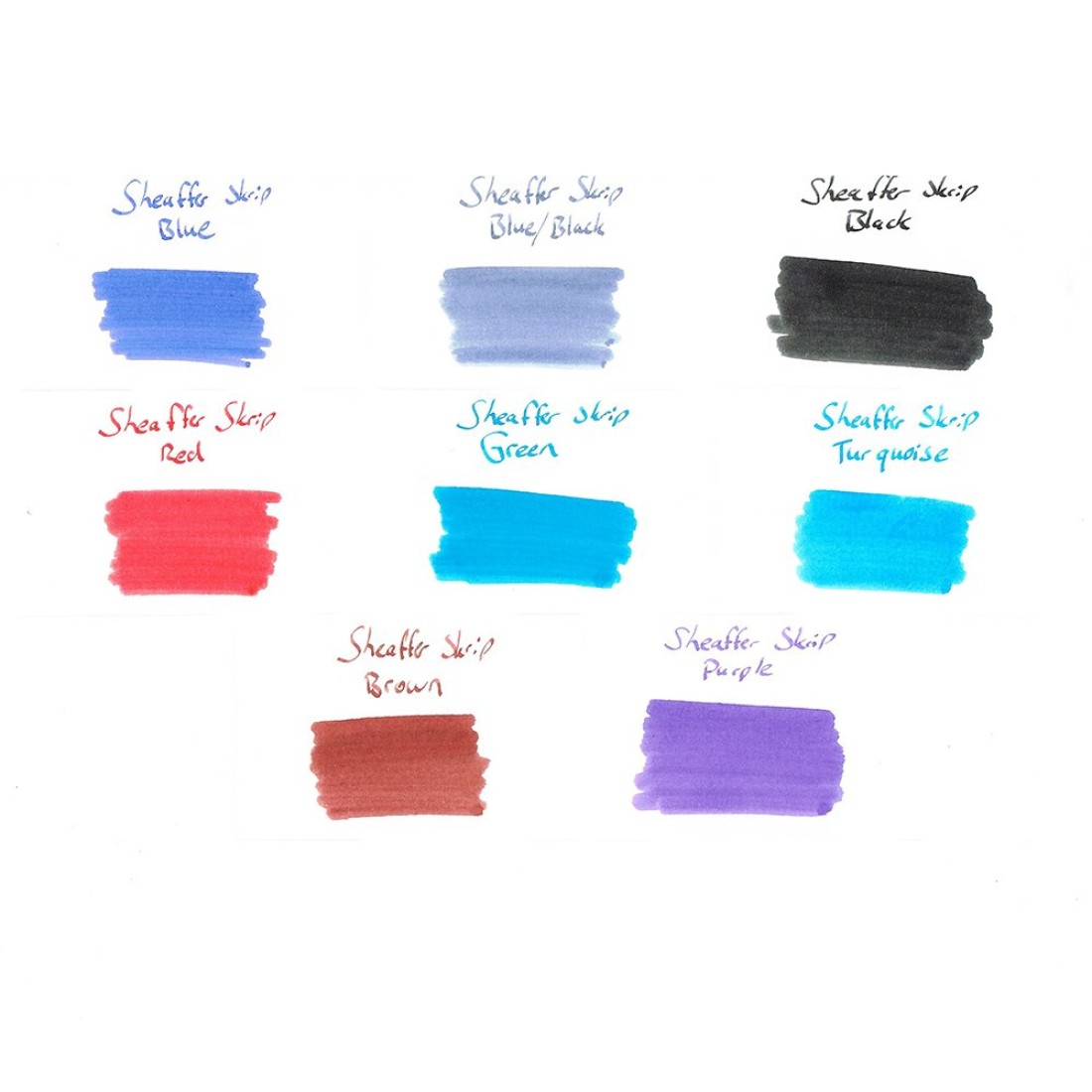 Sheaffer Skrip Ink - Ink Cartridges (6 colors)