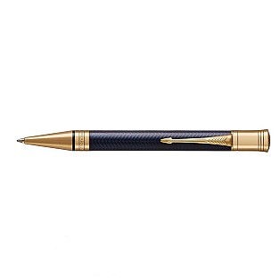 Parker Duofold Prestige Blue Chevron GT Ballpoint