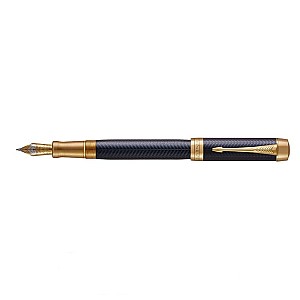 Parker Duofold Prestige Blue Chevron GT Centennial Fountain pen